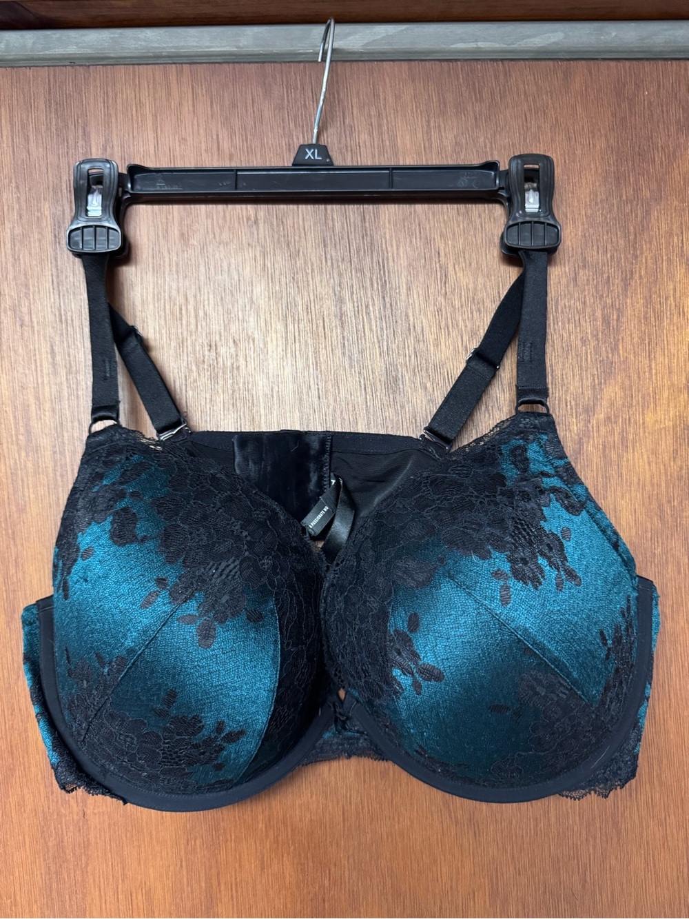 Teal Lace Underwire Bra - size 44D - Torrid